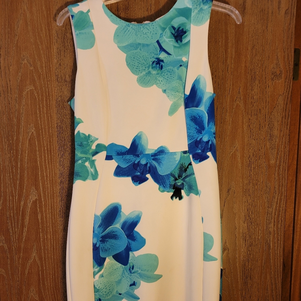 Calvin Klein Size 6 Scuba Dress